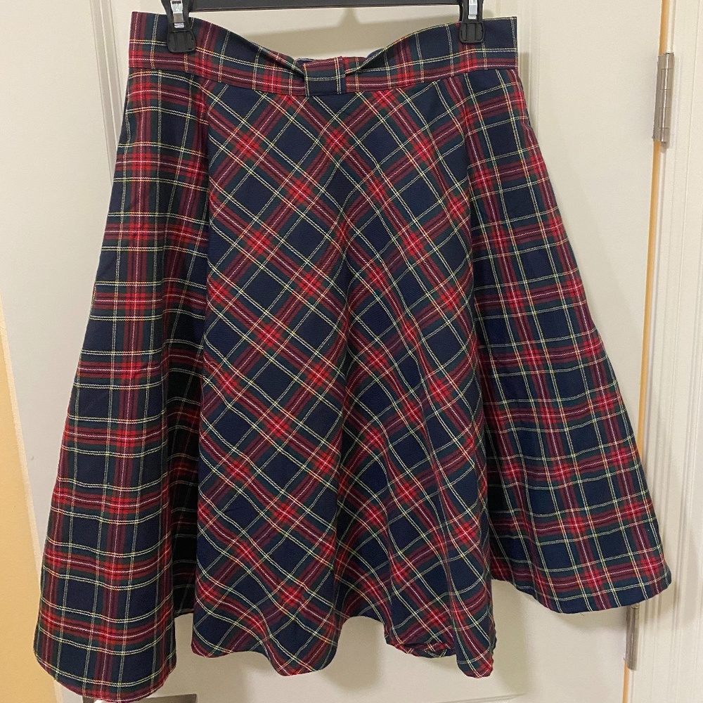 Plaid skirt